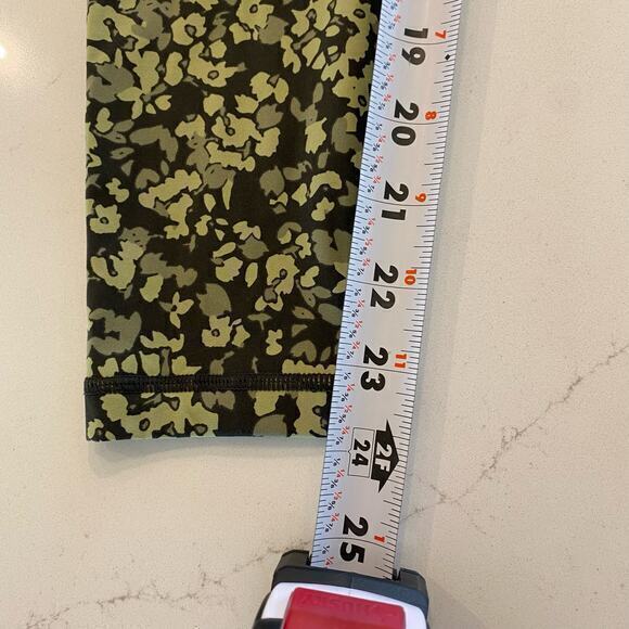 Sweaty Betty Power 7/8 Length Leggings Green Floral Size XS - Picture 10 of 10